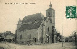 Vayrac * Rue Cambronne Et L'église - Vayrac