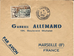 1955- Enveloppe De YANFOLILA  Affr. à 15 F.  Pour Marseille - Otros & Sin Clasificación