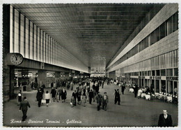 ROMA   STAZIONE   TERMINI     GALLERIA            (VIAGGIATA) - Stazione Termini