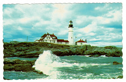 Ref 1433 - Postcard - Portland Head Lighthouse - Maine USA - Lighthouses