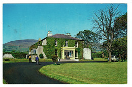 Ref 1424 - 1966 Postcard - Drumalla House Carnlough - County Antrim Ireland - Ballymena Postmark - Antrim