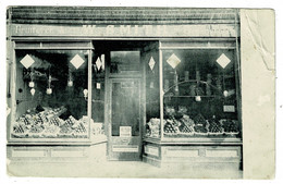 Ref 1424 - 1908 Postcard - W. Smith Greengrocer Shop Front - 198 Grove Road Balham London ? - London Suburbs