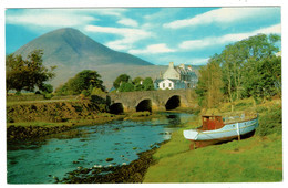 Ref 1437 - Postcard - Ben-Na-Caillich From Broadford - Isle Of Skye Scotland - Inverness-shire