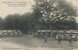 Camions à Ste Mesme Ecole Du 13 Eme Artillerie . Poids Lourds . Lorry. Edit Boutroue Dourdan - Camions & Poids Lourds