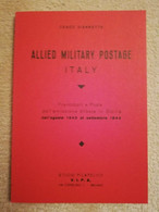 ALLIED MILITARY POSTAGE ITALY DI CESCO GIANNETTO - Filatelia E Storia Postale