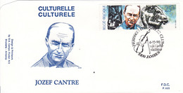 B01-247 Bel 2389 FDC P955 Jeunesse Sculpteur Graphiste Jozef Cantré 06-10-1990 5100 Jambes - 1981-1990