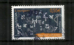 L'Ecriture (alphabets étrangers)  Europa 2008.  Timbre Oblitéré, 1 ère Qualité - Gebraucht