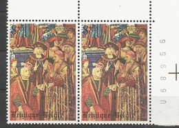 OCB 1933V1 ** Postfris Zonder Scharnier Rechtse Zegel Stippellijn Op Gezicht - 1961-1990