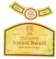 GEWURZTRAMINER SCHLEGEL BOEGLIN 2003 - 13% VOL - A WESTHALTEN FRANCE - Gewurztraminer