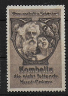Deutsches Reich Kombella Haut-Creme Cinderella Vignet Werbemarke Propaganda Spendenmarke - Fantasy Labels