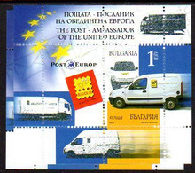 BULGARIA 2006 PostEurope Block MNH / **.  Michel Block 287 - Blokken & Velletjes