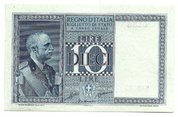 Italia - 10 Lire 1935 Dittatura Grassi     ---- - Italië – 10 Lire