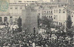 Grand Pardon De CHAUMONT (1906) - Reposoir De La Place De La Motte Pendant La Procession - Le Donjon - Chaumont
