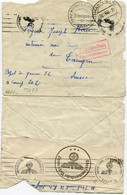 1940 WWII Thann ELS Oberkommando Wehrmacht Censored Lettre En Franchise Censuré TRIENGEN Suisse Zuzustellen Prisonner - Postmarks