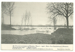 § - HAMME  -  De Overstroomingen Te Hamme Maart 1906  -  Doorgebroken Dijk - Hamme