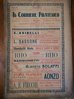 IL CORRIERE FILATELICO ANNO III AGOSTO 1921 N. 8 RIVISTA MENSILE ILLUSTRATA - Italiaans (tot 1940)