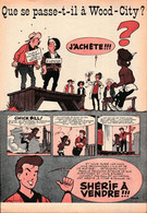 Lot De 2 Publicités Avec Les Personnages De Chick Bill De 1959 Et 1977 ( Voir Photos ). - Chick Bill