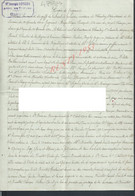 GÉNÉALOGIE JUGEMENT TRIBUNAL DE CHAMBERY AFFAIRE RIVOLLET NICOLAS PROPRIÉTAIRE À SAINTE REINE 73 PARTAGE 1920 4 PAGES  : - Manuscripts