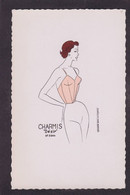 CPSM Mode Dessous Féminin Publicité CHARMIS Non Circulé Gaine Corset - Fashion