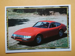 Ferrari - Autocollant 10: Modell 365 GTB4  - STICKERS ITALIA PANINI - FORMAT  6,4 X 8,8 - Automobile - F1