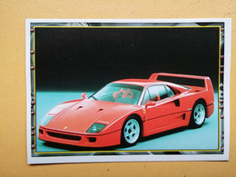 Ferrari - Autocollant 15: Modell F 40 - STICKERS ITALIA PANINI - FORMAT  6,4 X 8,8 - Automobile - F1