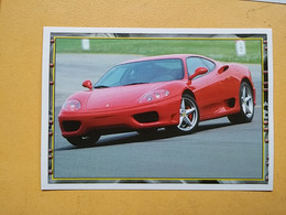 FERRARI - Autocollant 23: Modell 360 Modena - STICKERS ITALIA PANINI - FORMAT  6,4 X 8,8 - Great Condition - Automobile - F1