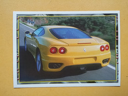 FERRARI - Autocollant 24: Modell 360 Modena - STICKERS ITALIA PANINI - FORMAT  6,4 X 8,8 - Great Condition - Automobile - F1