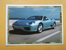 FERRARI - Autocollant 28: Modell 360 Modena Spider - STICKERS ITALIA PANINI - FORMAT  6,4 X 8,8 - Great Condition - Automobile - F1