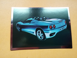 FERRARI - Autocollant 29: Modell 360 Modena Spider Von Hinten - STICKERS ITALIA PANINI - FORMAT  6,4 X 8,8 - Automobile - F1