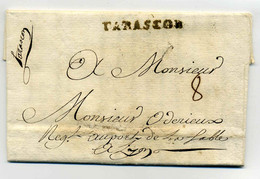 TARASCON Lenain N°3  + Tarascon Manuscrit / Dept 12 Bouches Du Rhône / 1760 - 1701-1800: Précurseurs XVIII