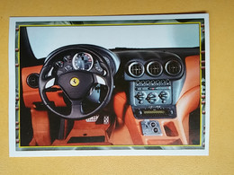 FERRARI -  Autocollant 35: Modell 575 M Maranello Innen - STICKERS ITALIA PANINI - FORMAT  6,4 X 8,8 - Automobile - F1