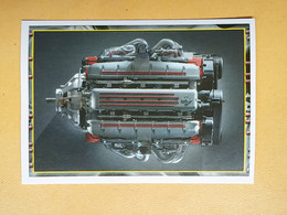 FERRARI - Autocollant 36: Motor Typ 575 M Maranello - STICKERS ITALIA PANINI - FORMAT  6,4 X 8,8 - Automobile - F1