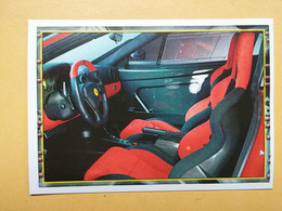 FERRARI - Autocollant 43: Modell Der Challenge Stradale Innen - STICKERS ITALIA PANINI - FORMAT  6,4 X 8,8 - Automobile - F1