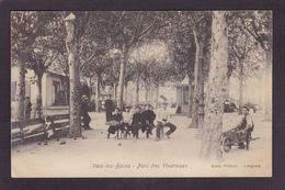 CPA Jeu De Boules Pétanque Ardèche 07 Circulé - Vals Les Bains