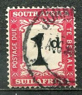 Union Of South Africa Postage Due, Südafrika Portomarken Mi# 18  Gestempelt/used - Postage Due