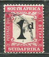 Union Of South Africa Postage Due, Südafrika Portomarken Mi# 18  Gestempelt/used - Segnatasse