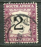 Union Of South Africa Postage Due, Südafrika Portomarken Mi# 19  Gestempelt/used - Postage Due