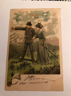 Mailick Litho Un  Couple à La Montagne - Mailick, Alfred