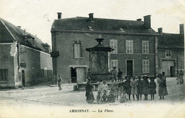 51- Marne _ Ambonnay - La Place (les Habitants  (écrite 28 Juin 1918) - Autres & Non Classés