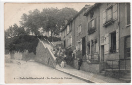 51- Marne _ Saint Ménéhould _ Les Escaliers Du Chateau  (écrite 23 Oct. 1916) - Sainte-Menehould