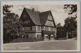 Ilsenburg - S/w Hirsch Apotheke - Ilsenburg