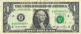 ETATS-UNIS 2006 1 Dollar - P.523a-B2 TTB VF - Federal Reserve Notes (1928-...)