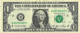 ETATS-UNIS 2006 1 Dollar - P.523a-B2 TTB VF - Federal Reserve (1928-...)