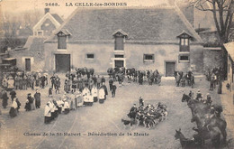 La Celle-les-Bordes       78        St Hubert. Bénédiction De La Meute  . Chasse à Courre        (voir Scan) - Sonstige & Ohne Zuordnung