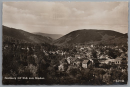 Ilsenburg - S/w Mit Blick Zum Brocken 2 - Ilsenburg