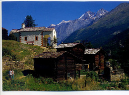 CPSM Valais / Wallis BLATTEN Ob Zermatt - Dom Und Täschhorn - Blatten