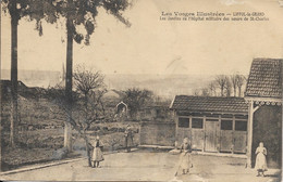 CARTE POSTALE LIFFOL LE GRAND - LES JARDINS DE L'HOPITAL MILITAIRE DES SŒURS DE ST-CHARLES - 88 VOSGES - Liffol Le Grand