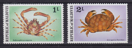 Maldives 1978 Mi. 780-81   Krustentiere Shell Fish, MNH** - Maldivas (...-1965)