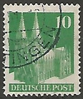 ALLEMAGNE / OCCUPATION INTERALLIEE / ZONE ANGLO-AMERICAINE  N° 48A OBLITERE - Used