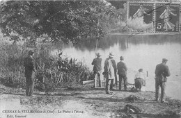 Cernay-la-Ville           78             La Pêche à L'étang      (voir Scan) - Cernay-la-Ville